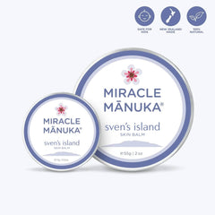 Sven's Island BODY Original 55g Miracle Manuka Skin Repair Ointment Bundle - 55g & 17g tin